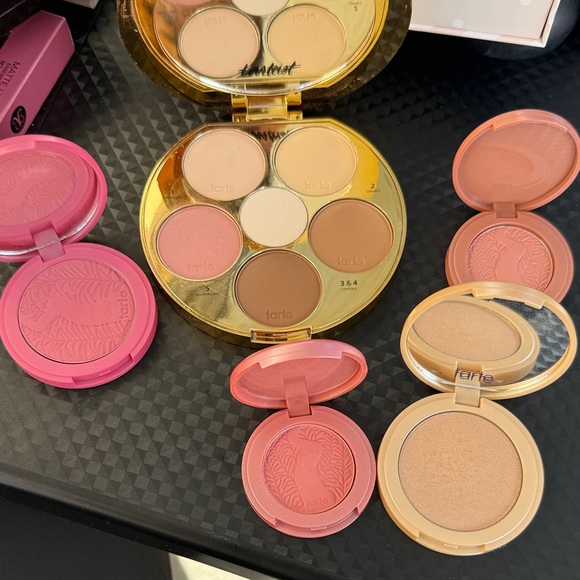 Tarte Gold Contour Palette with Pink and Orange Blushes - Picture 2 of 7